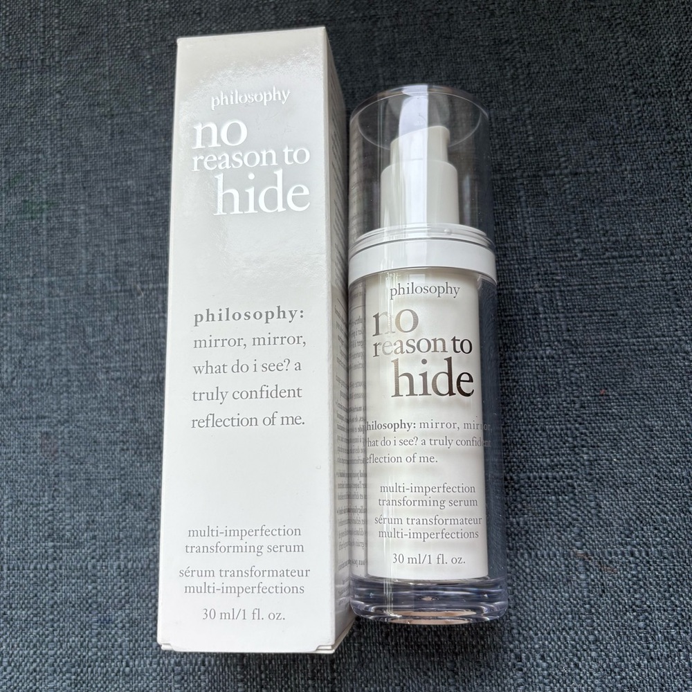 BNIB Philosophy No Reason to Hide Serum
